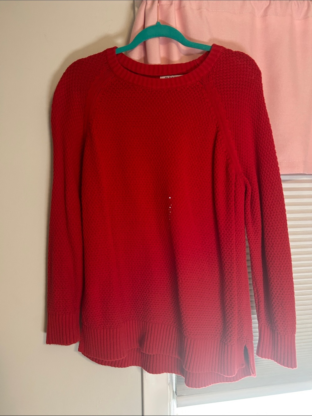 Old Navy Red Crewneck Sweater